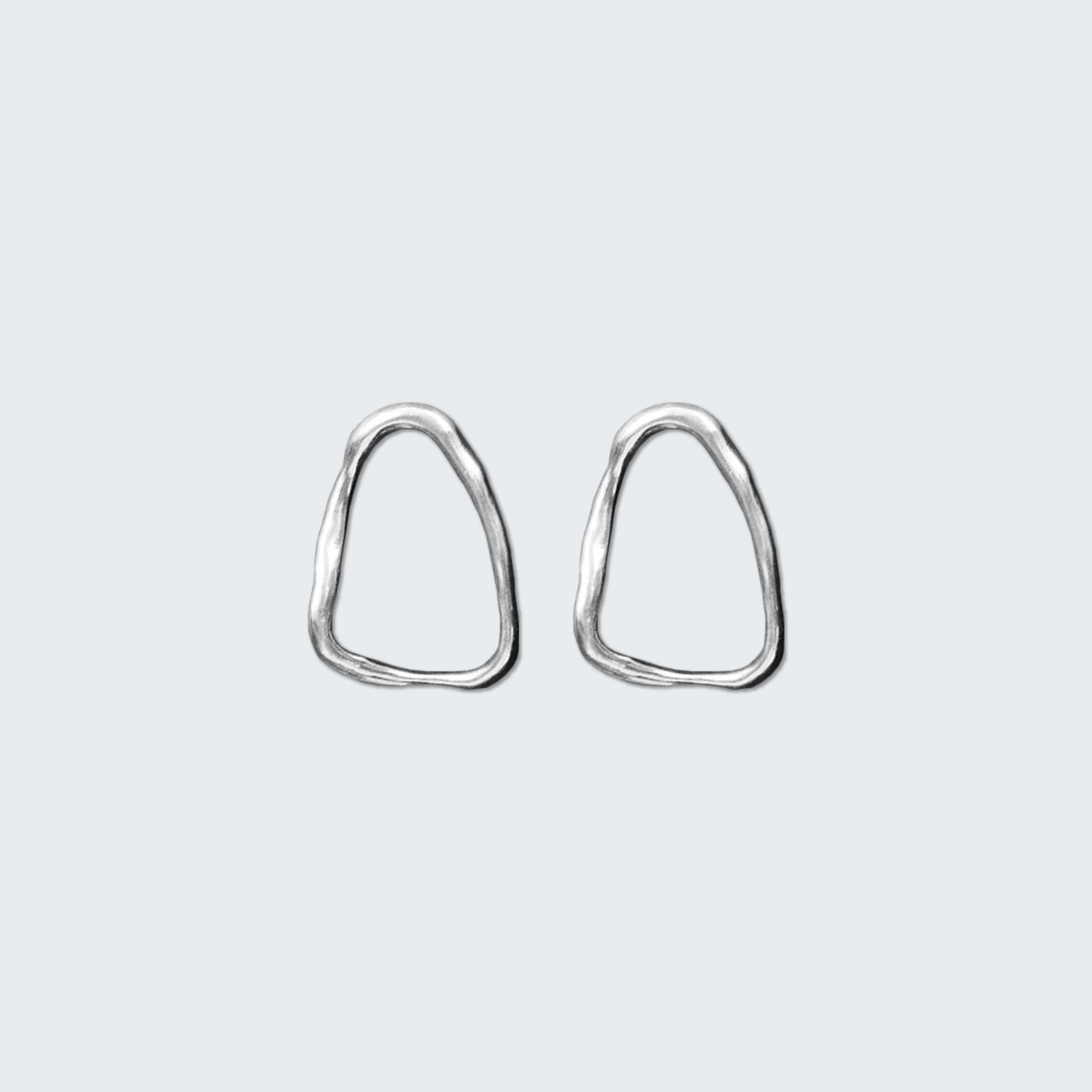 Textured Loop Earrings